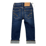 Dondup Jeans Tinta Unita 5 Tasche per Neonato DMPA023 BLU DONDUP 