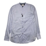 Berna Camicia Manica Lunga Tinta Unita Azzurro Per Bambino