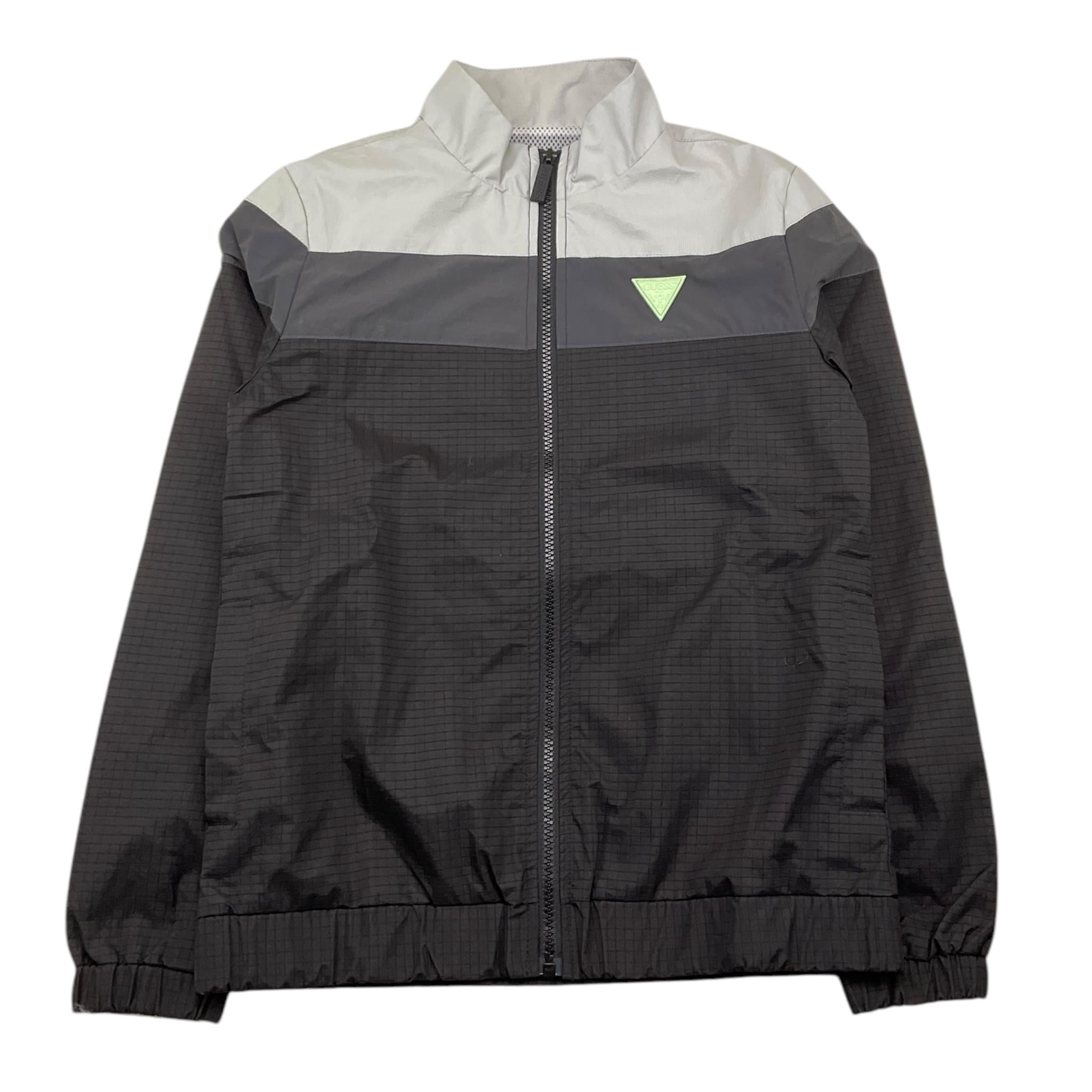 GUESS giubbino tricolore con zip Nero per Bambino L2YQ38WO08C NERO GUESS 
