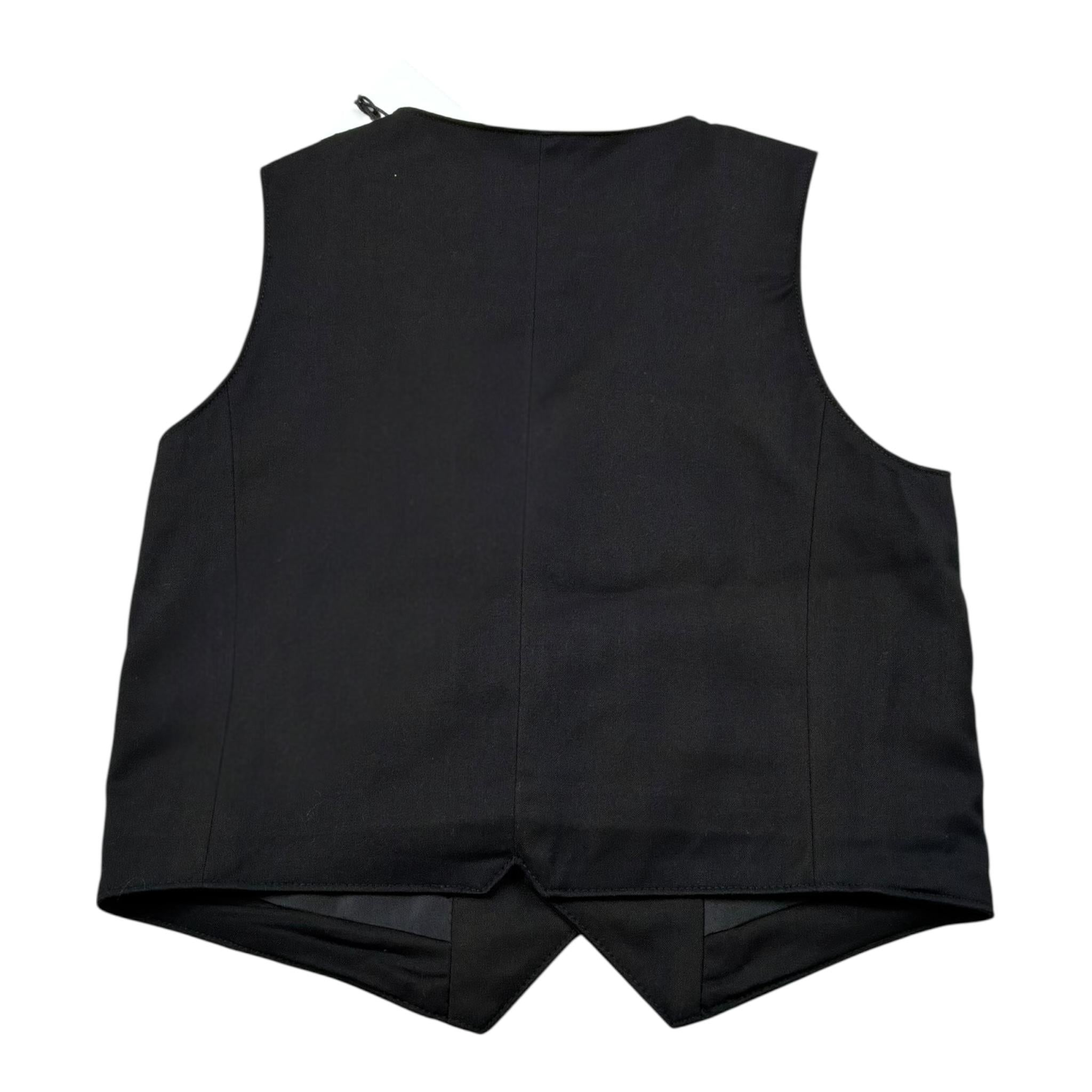 Name.It Gilet tinta unita Nero per Bambino 13132878N NERO NAME.IT 