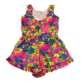 Mefui Tuta Intera Multicolor A Bretelle per Bambina MJ240106X1 MULTICOLOR MEFUI 