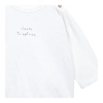 PLAY UP shirt girocollo tinta unita con stampa Bianco per Bambino PA011AP10900J BIANCO PLAY UP 