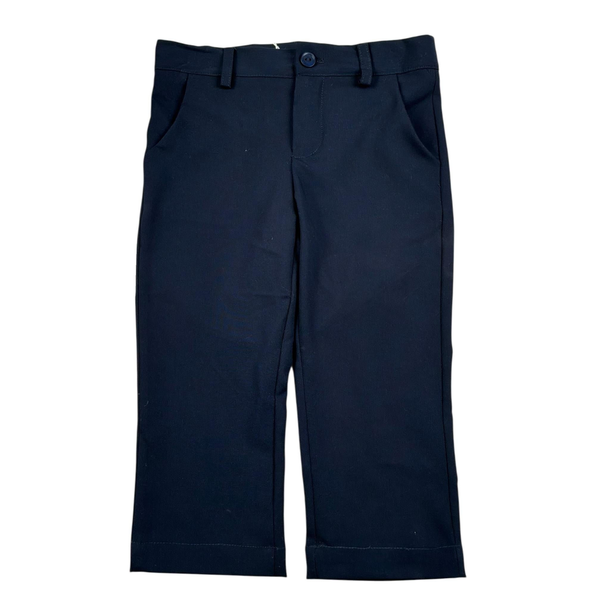 Le Bebe' Pantalone tinta unita con Girovita Regolabile Blu per Neonato LBB4551 BLU LE BEBE' 