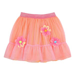 Billieblush Gonna Tinta Unita In Tulle con Applicazioni per Bambina U20862 ARANCIONE BillIEBLUSH 