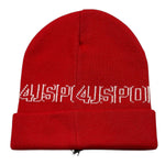 CESARE PACIOTTI cappello tinta unita con logo Rosso per Neonato CAP2304B ROSSO CESARE PACIOTTI 