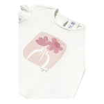 Mayoral T-Shirt Girocollo Tinta Unita con Stampa per Neonata 10422 BIANCO MAYORAL 