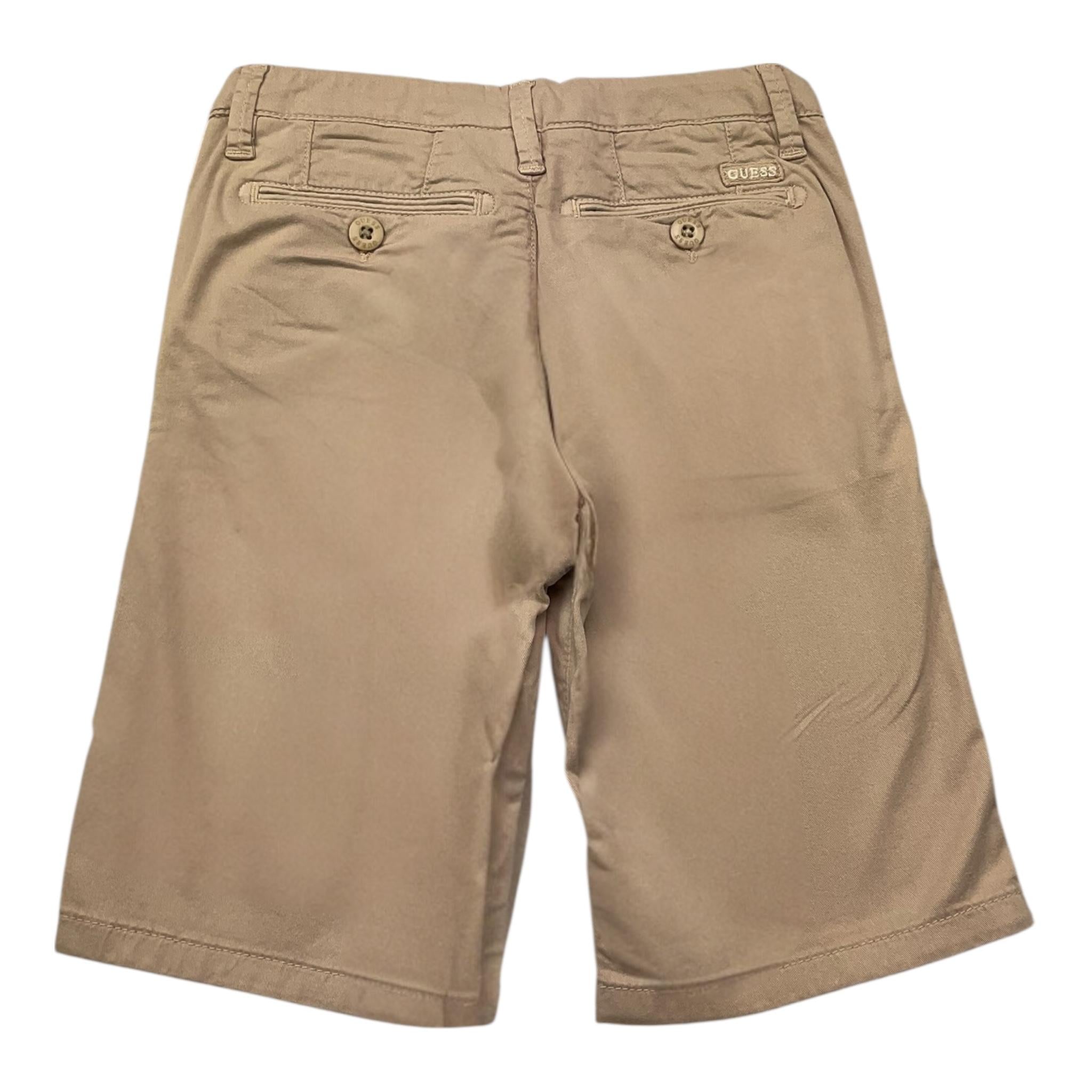 Guess Bermuda Tinta Unita con Girovita Regolabile per Bambino N3GD11WFBY3 BEIGE GUESS 