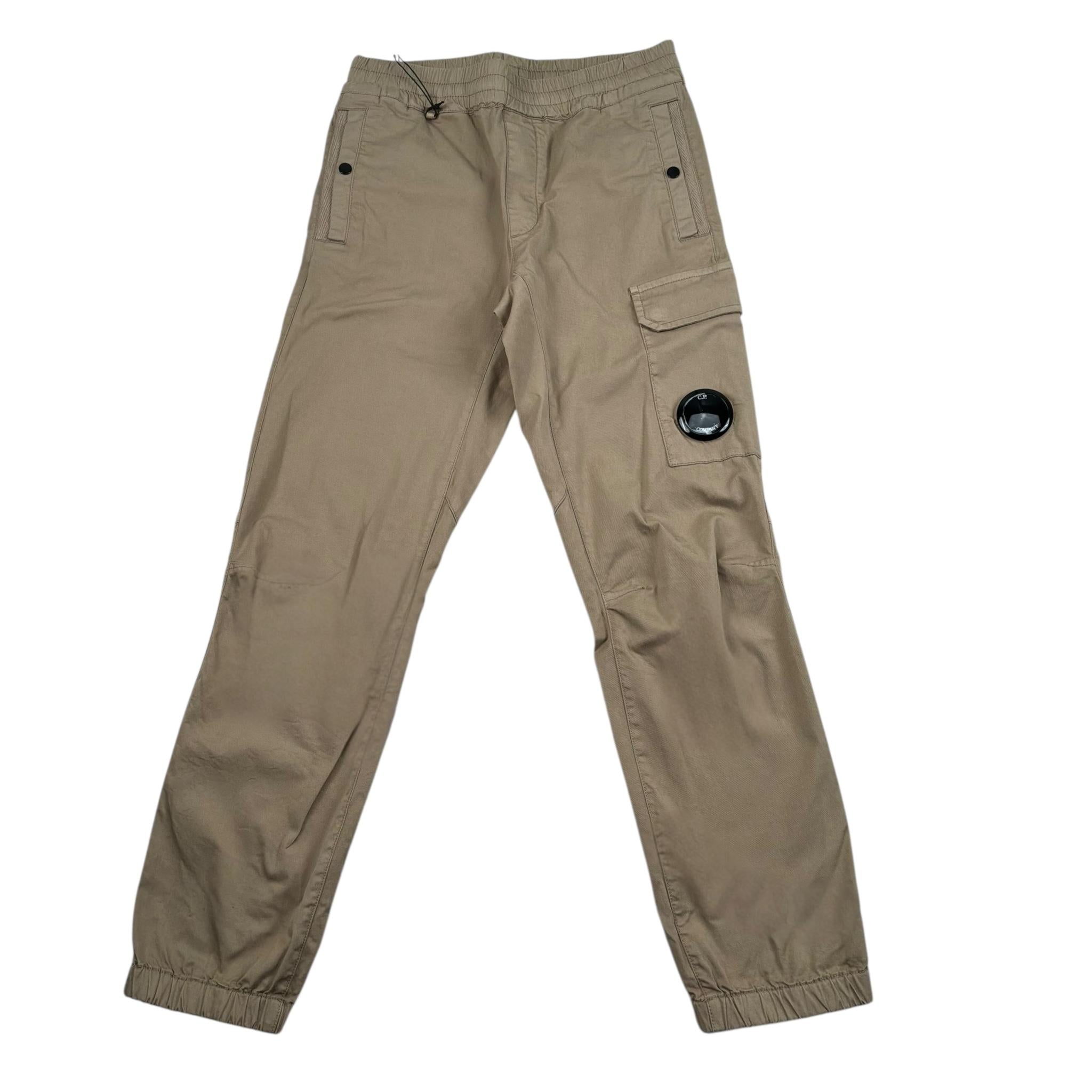 C.P. Company Pantalone Tinta Unita con Elastico In Vita per Bambino CUP00L BEIGE C.P. COMPANY 