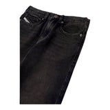 DIESEL jeans tinta unita 5 tasche Nero per Bambino J019233 NERO DIESEL 