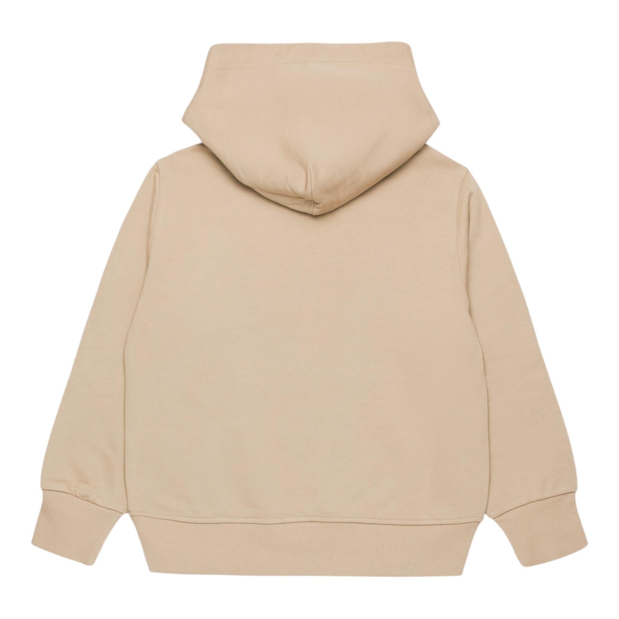 DIESEL felpa chiusa con cappuccio tinta unita Beige per Bambino J02025 BEIGE DIESEL 