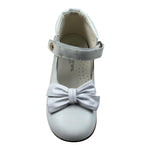 Andanines Ballerina Tinta Unita con Fiocco per Bambina 251192 BIANCO ANDANINES 