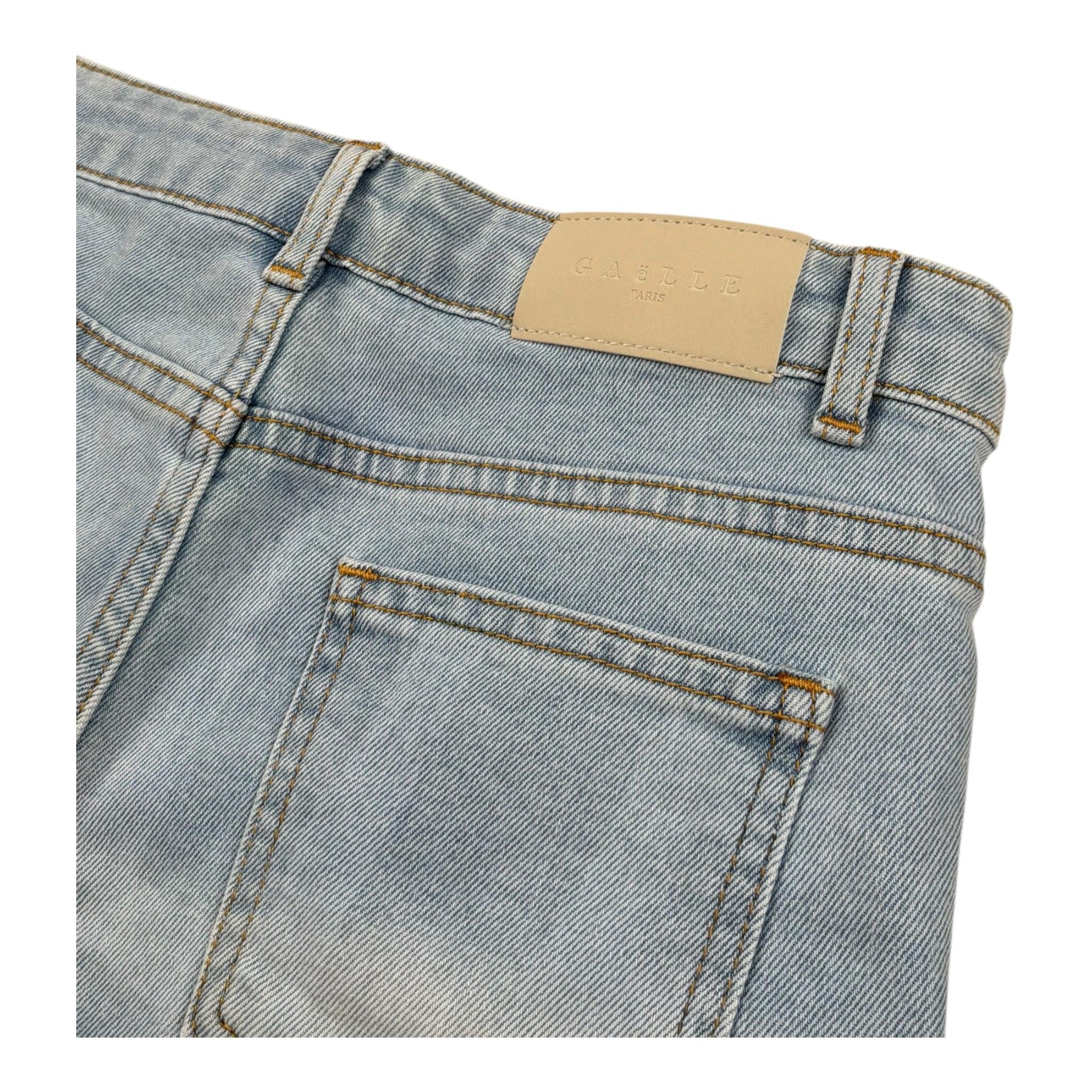 Gaelle Short Tinta Unita In Denim per Bambina 2746SD00314X AZZURRO GAELLE 