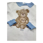 Le Bebe Tutina Manica Lunga Tinta Unita con Ricami per Neonato LBB5317 BIANCO LE BEBE 