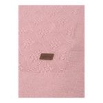 MAYORAL coperta tinta unita con logo Rosa per Neonata 19476 ROSA MAYORAL 