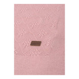 MAYORAL coperta tinta unita con logo Rosa per Neonata 19476 ROSA MAYORAL 