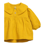 PLAY UP abito tinta unita con colletto Giallo per Neonata PA022AN11300 GIALLO PLAY UP 