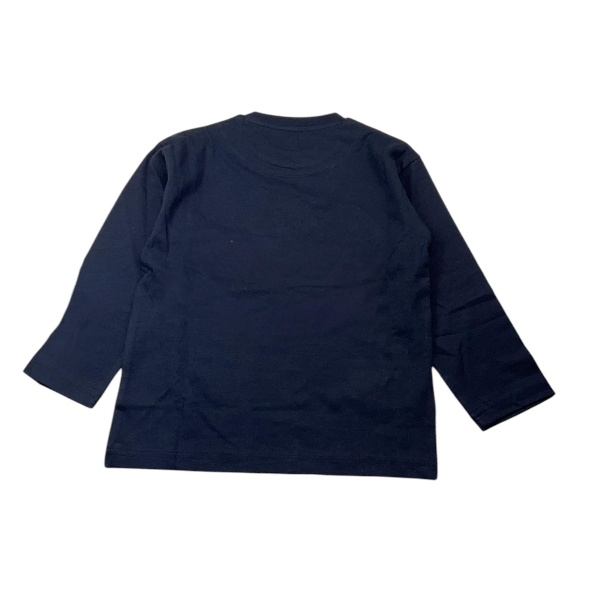 MAYORAL shirt girocollo tinta unita con stampa Blu per Bambino 4046 BLU MAYORAL 