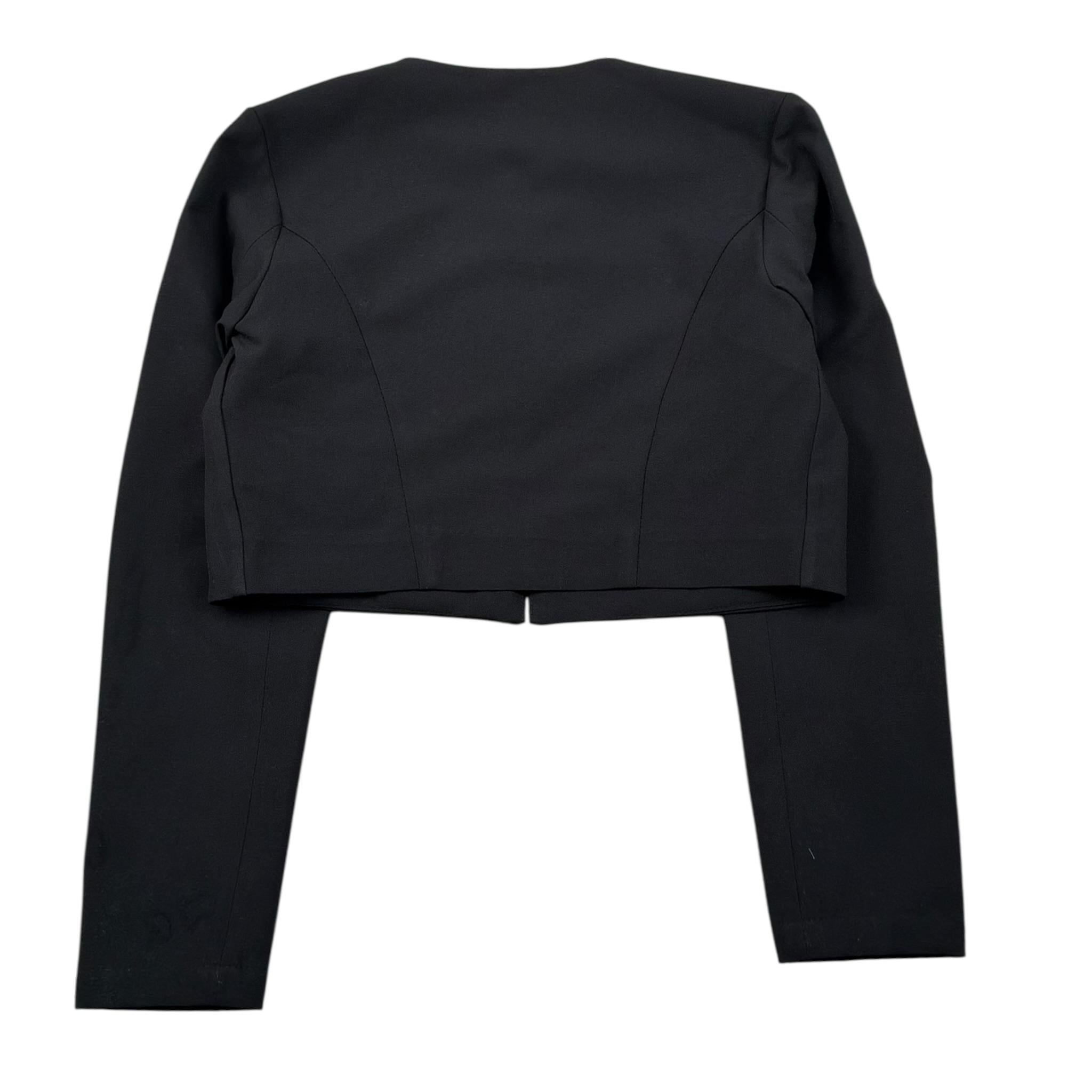 Kocca Giacca Modello Crop Tinta Unita per Bambina JESYSA NERO Kocca 