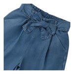 I Do Short Tinta Unita In Denim per Bambina 4B852 BLU I DO 