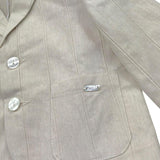 Le Bebe' Giacca Tinta Unita per Neonato LBB5397 BEIGE LE BEBE' 