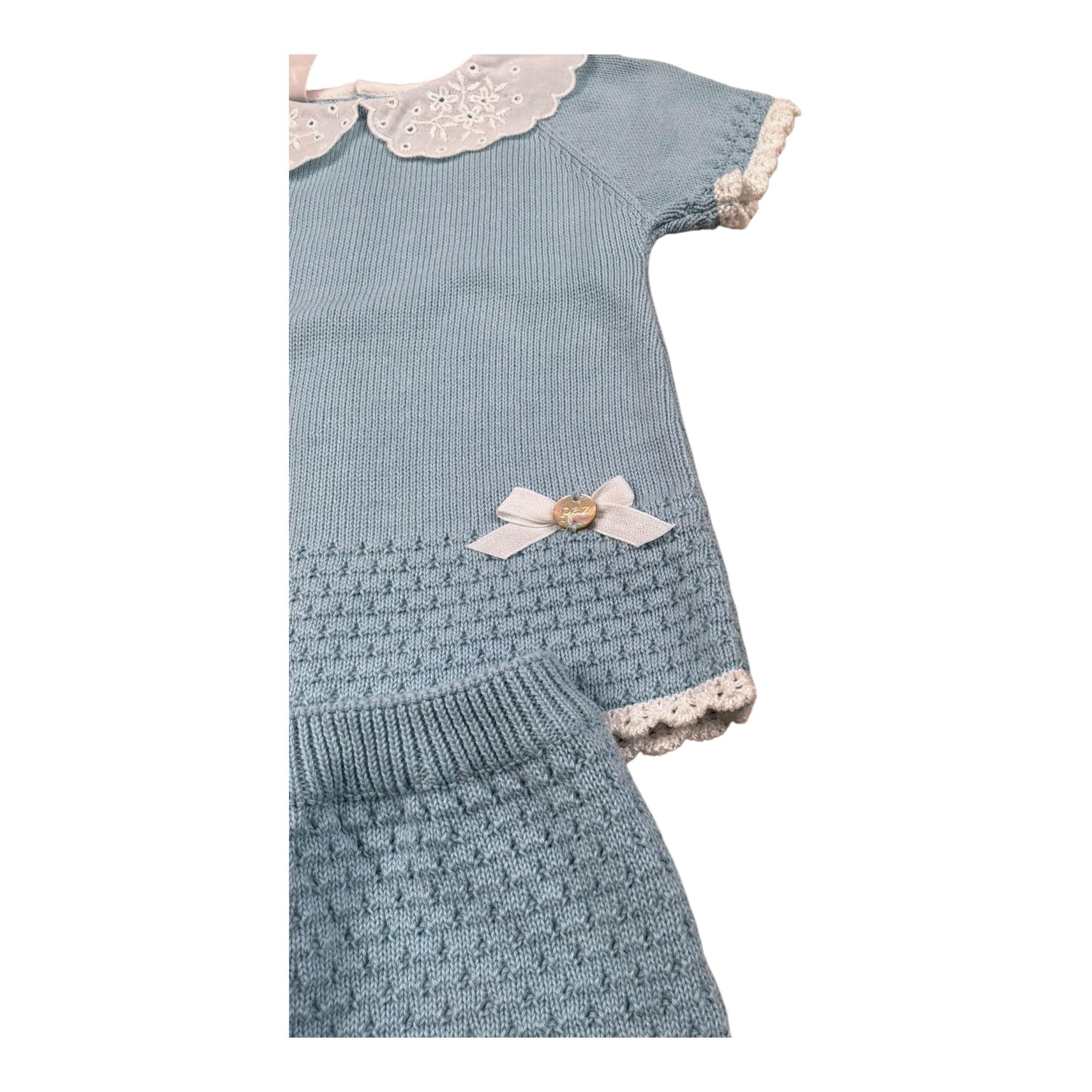 Paz Rodriguez Completo 2 Pezzi Maglia-Culotte per Neonata 003120779 AZZURRO PAZ RODRIGUEZ 