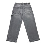 I'M BRIAN jeans tinta unita con girovita regolabile Grigio per Bambino JL2324 GRIGIO I'M BRIAN 