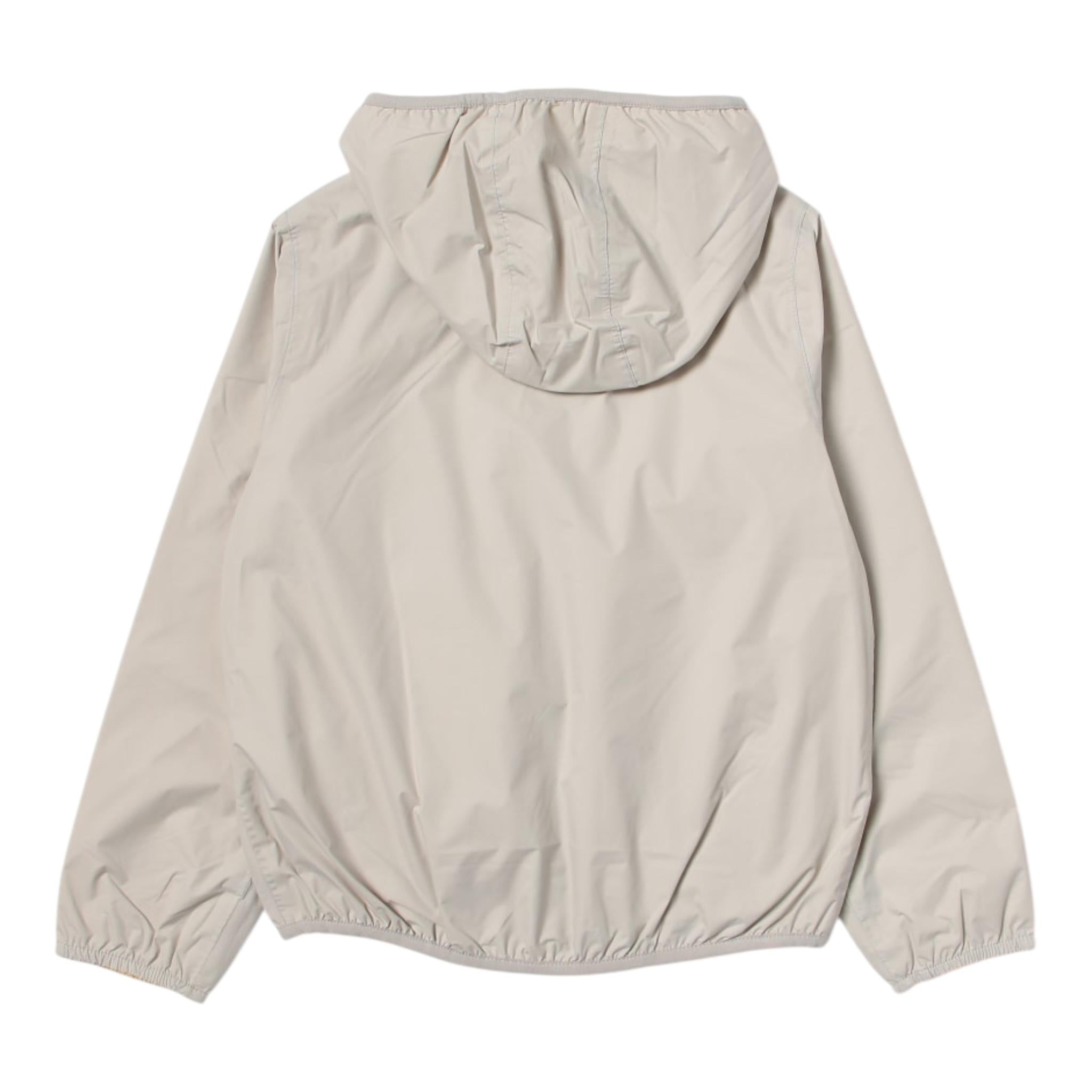 K-Way Giubbino Tinta Unita con Zip E Cappuccio per Bambino K4125CW GRIGIO K-WAY 