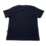 Daniele Alessandrini Einfarbiges T-Shirt mit Rundhalsausschnitt und Tasche, Blau, für Neugeborene