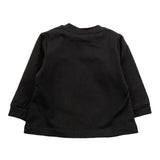 NEVER TOO shirt girocollo tinta unita con logo Nero per Neonato NT1071N NERO NEVER TOO 