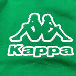 KAPPA felpa girocollo tinta unita con stampa Verde per Bambino 361U7MW VERDE KAPPA 