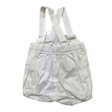 Paz Rodriguez – Schlichter weißer Baby-Overall