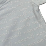 Nanan Body tinta unita con Stampa Azzurro per Neonato INFB0903A AZZURRO NANAN 