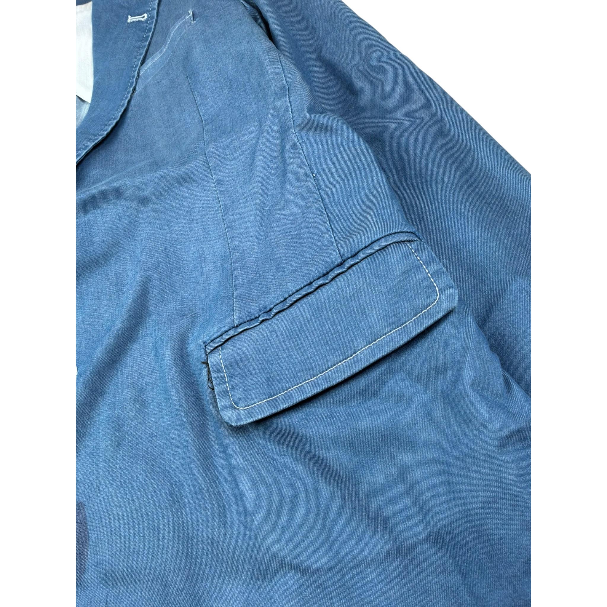 Emanuel Pris Giacca Tinta Unita con Bottoni per Bambino EGC1086R BLU EMANUEL PRIS 