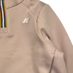 K-WAY felpa tinta unita mezzo collo Rosa per Bambina K41418W ROSA K-WAY 
