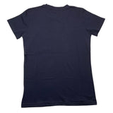 Numbers T-Shirt Girocollo Tinta Unita Blu Per Bambino