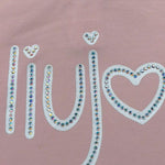 Liu Jo T-Shirt Tinta Unita con Stampa per Neonata KA3165J5003 ROSA LIU JO 