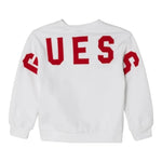 GUESS felpa tinta unita girocollo Bianco per Bambino N3YQ05KAD73 BIANCO GUESS 