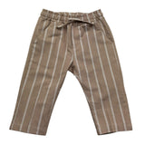 Le Bebe Pantalone Tinta Unita con Elastico In Vita per Neonato LBB5389 CAMMELLO LE BEBE 