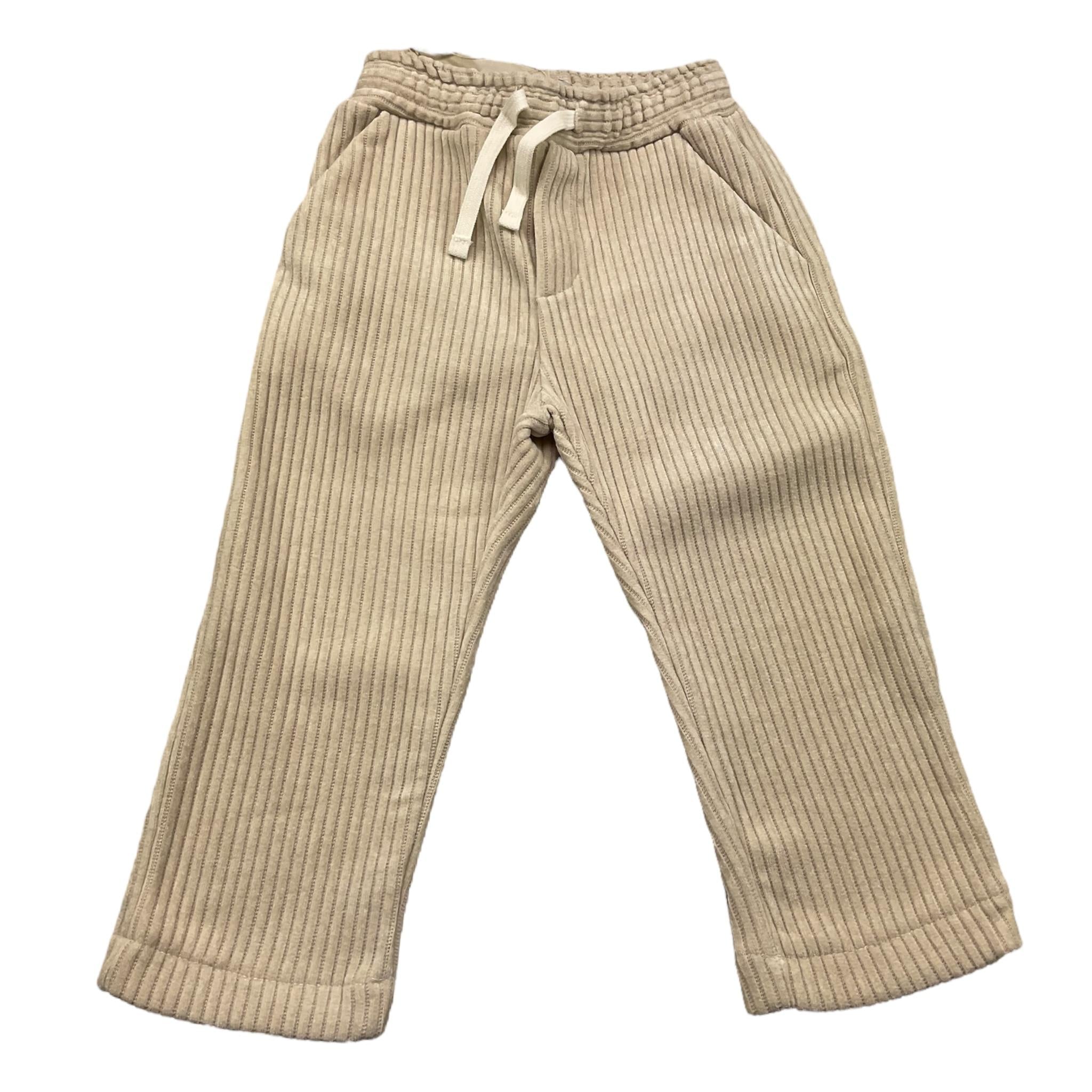 MANUEL RITZ pantalone tinta unita con elastico in vita Beige per Bambino MR2826 BEIGE MANUEL RITZ 