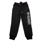 ZU+ELEMENTS pantalone modello tuta tinta unita con stampa Nero per Bambino ZU284 NERO ZU+ELEMENTS 