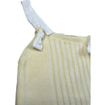 Paz Rodriguez Pagliaccetto Giromanica Tinta Unita per Neonata 022122292 GIALLO PAZ RODRIGUEZ 