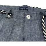 Manuel & Frank Bermuda Tinta Unita con Elastico In Vita per Bambino MF2312B BLU MANUEL & FRANK 