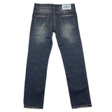 Cianotic Jeans Tinta Unita Con Girovita Regolabile Blu Per Bambino
