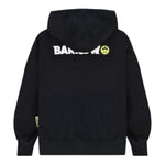 Barrow Kids Felpa con Zip E Cappuccio Tinta Unita per Bambino S5BKJUKZH077 NERO BARROW KIDS 