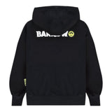 Barrow Kids Felpa con Zip E Cappuccio Tinta Unita per Bambino S5BKJUKZH077 NERO BARROW KIDS 