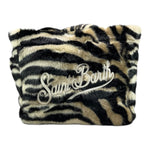 SAINT BARTH borsa fantasia zebrata Nero per Bambina COLETTESOFTFUR NERO SAINT BARTH 