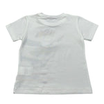 J.O. Milano T-Shirt Girocollo Tinta Unita con Stampe per Neonato 576N3 BIANCO J.O. MILANO 