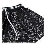 John Richmond Gonna Tinta Unita con Paillettes per Bambina RGP26054GO NERO JOHN RICHMOND 