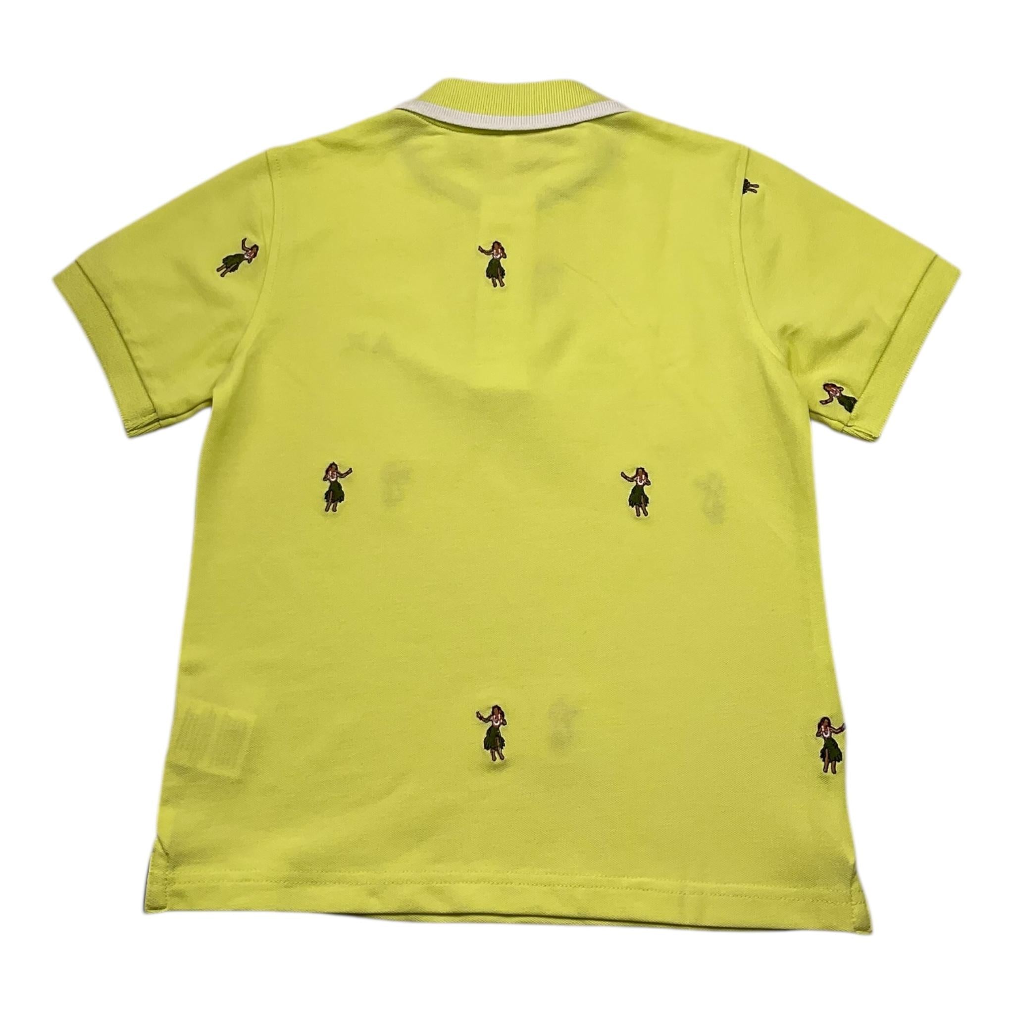 Sun68 Polo Mezza Manica Tinta Unita per Bambino CPA35328 GIALLO SUN68 