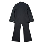 John Richmond Completo 2 Pezzi Giacca-Pantalone Tinta Unita per Bambina RGP26179JP NERO JOHN RICHMOND 